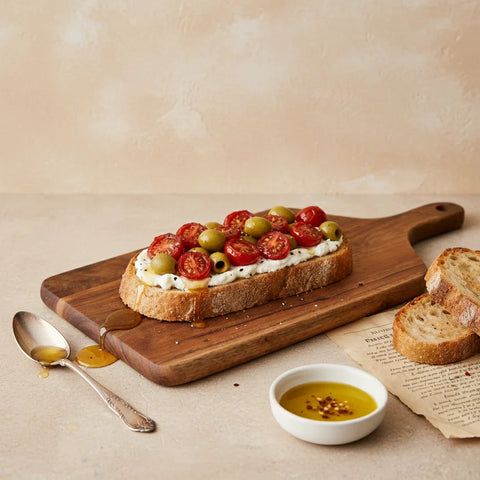 Olympia Slice Acacia Chopping Board