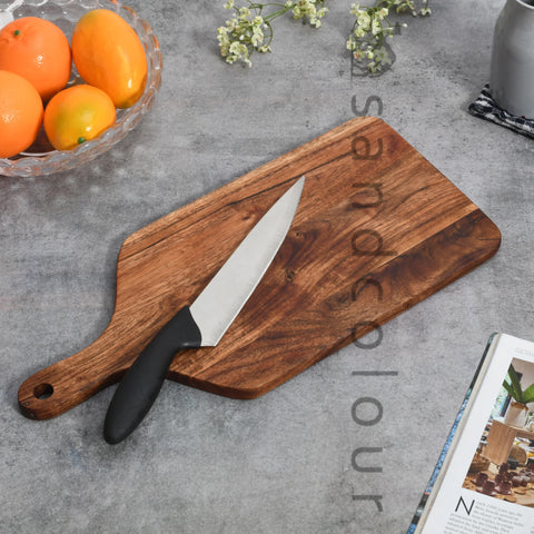 Olympia Slice Acacia Chopping Board
