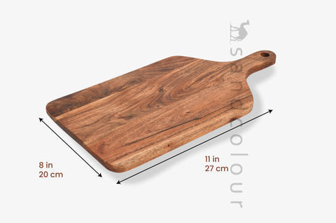 Olympia Slice Acacia Chopping Board