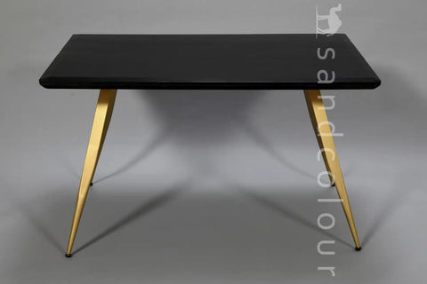 Helen Charcoal Table - Golden -2