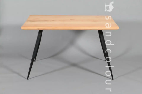 Helen Natural Black Table- 4 Seater - 1