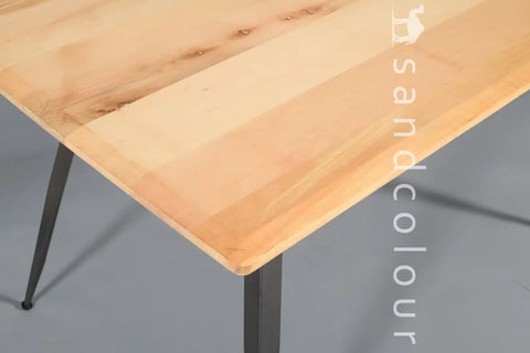 Helen Natural Grey Table - 4 Seater - Hover