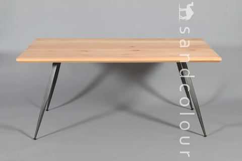 Helen Natural Grey Table - 6 Seater - 1