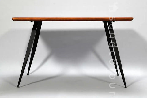 Helen Teak Table - Black -3