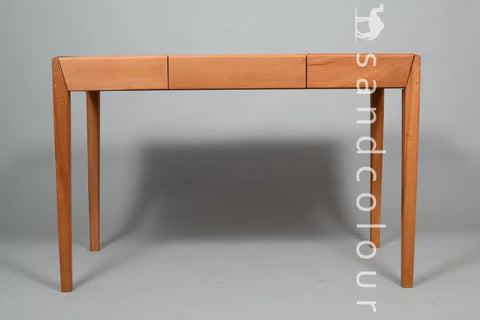 Joey Beech Wood Desk – Black - 5